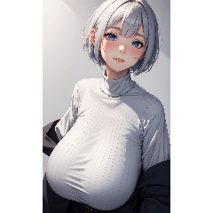 ภาพเหมือนของหญิงสาวสีขาวเงิน