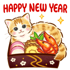 Sticker of Little Cats 5 Winter (resale)