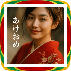 Beautiful New Year Girl