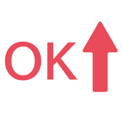 (文字が踊る)英語とスラングと矢印スタンプ