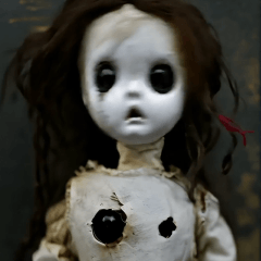 飛び出す怖い★めっちゃ動くやん初代人形ｗ