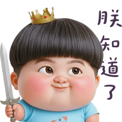 阿寶用四個字附和你