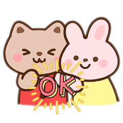 くまくんとうさちゃん - LINE スタンプ | LINE STORE