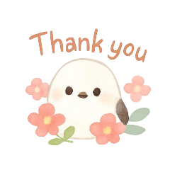 Adorable Shima-Enaga Stickers 2