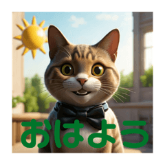 1年中♬使える猫スタンプ
