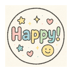 Happy greetings of English