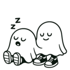 Ghost suni&nica – LINE stickers | LINE STORE