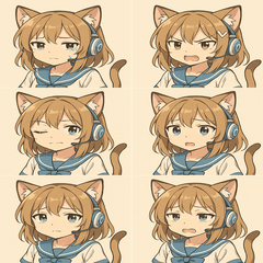 NekoVibe: Cute Cat VTuber Stickers