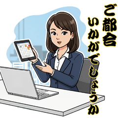 Honest Office Lady Stickers