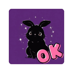 暗黒ウサギLINEスタンプ第1弾