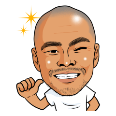 吉田豊オフィシャルスタンプ