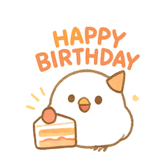 Fluffy Shimaenaga Seasons Stickers