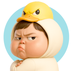 Chubby Girl Funny face164(No Text)