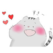 Obedient cat in emotion