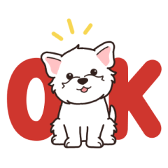 やさしいウエスティ『デカ文字・敬語』2