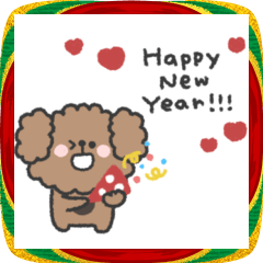 トイプードルさん◎年末年始 #2026