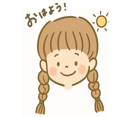 Lovely Girls Daily Sticker