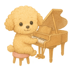 Piano Teacher & Dog Lover Stickers