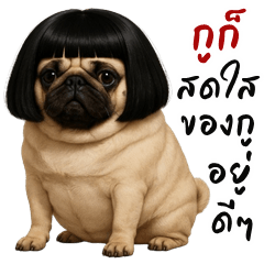 ปั๊กกี้ หมาจอมกวน (บิ๊กสติกเกอร์)