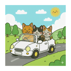 cat_car_white
