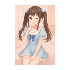 雙馬尾女孩Sakura