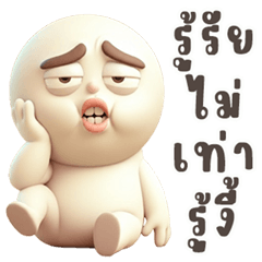 หัวกลมอ้วน 3D