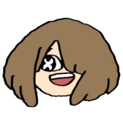 小森の顔スタンプ