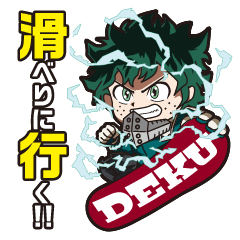 僕のヒーローアカデミアのスノーボード篇