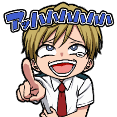 Loudly Moving MHA Stickers