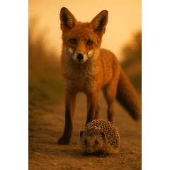 Fox and Hedgehog