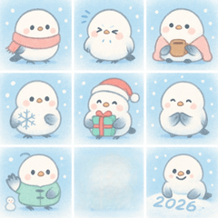 Shimaenaga Musim Dingin - Teman Hangat