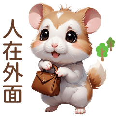 QQ小倉鼠♡人在外面