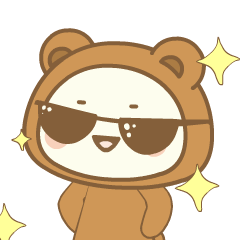 Cosplay Cute Bear 3 : Pop-up stickers