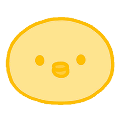 Okiraku Hiyoko Sticker