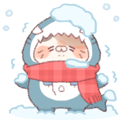 Animal Shark Costume! Winter ver.2.2