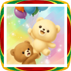 年中使える！かわいいクマのぬいぐるみ２