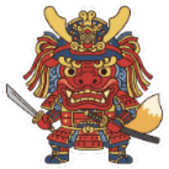 Crimson Kitsune Oni
