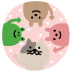 Rabbit frog bear cat No.4