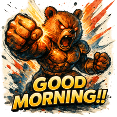 Strong Bear [Ink Brush Style]