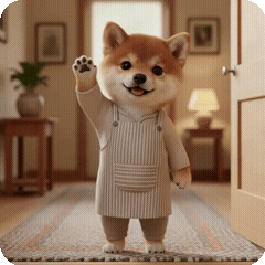 動く！しば助のほのぼのライフ