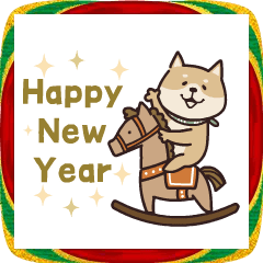 Animated Shiba Inu New Year and More