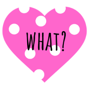dot heart stamp