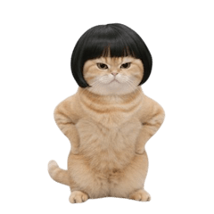 เหมียวส้มผมบ๊อบ (NT)