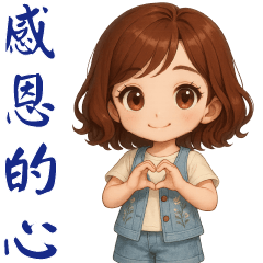 萌女孩*日常實用貼圖*