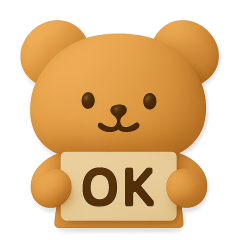 <焦糖熊熊>OK OK～