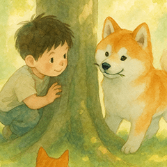 Laughs Beneath the Tree