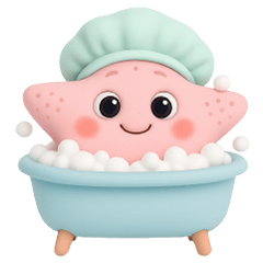 ปลาดาวสีชมพู น่ารัก (No Text)