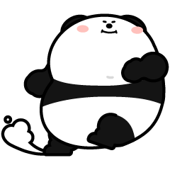 おでぶパンダ2（毎日つかえる）