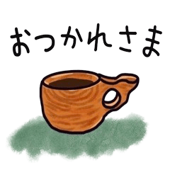hand-drawn drinks & words simple ver.