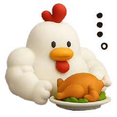 マッチョなトリ（冬）